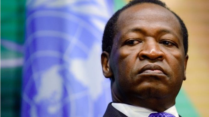 Former President of Burkina Faso, Blaise Campaore